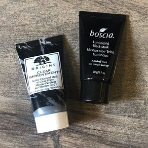 Origins and Boscia Charcoal Clay Mask Duo